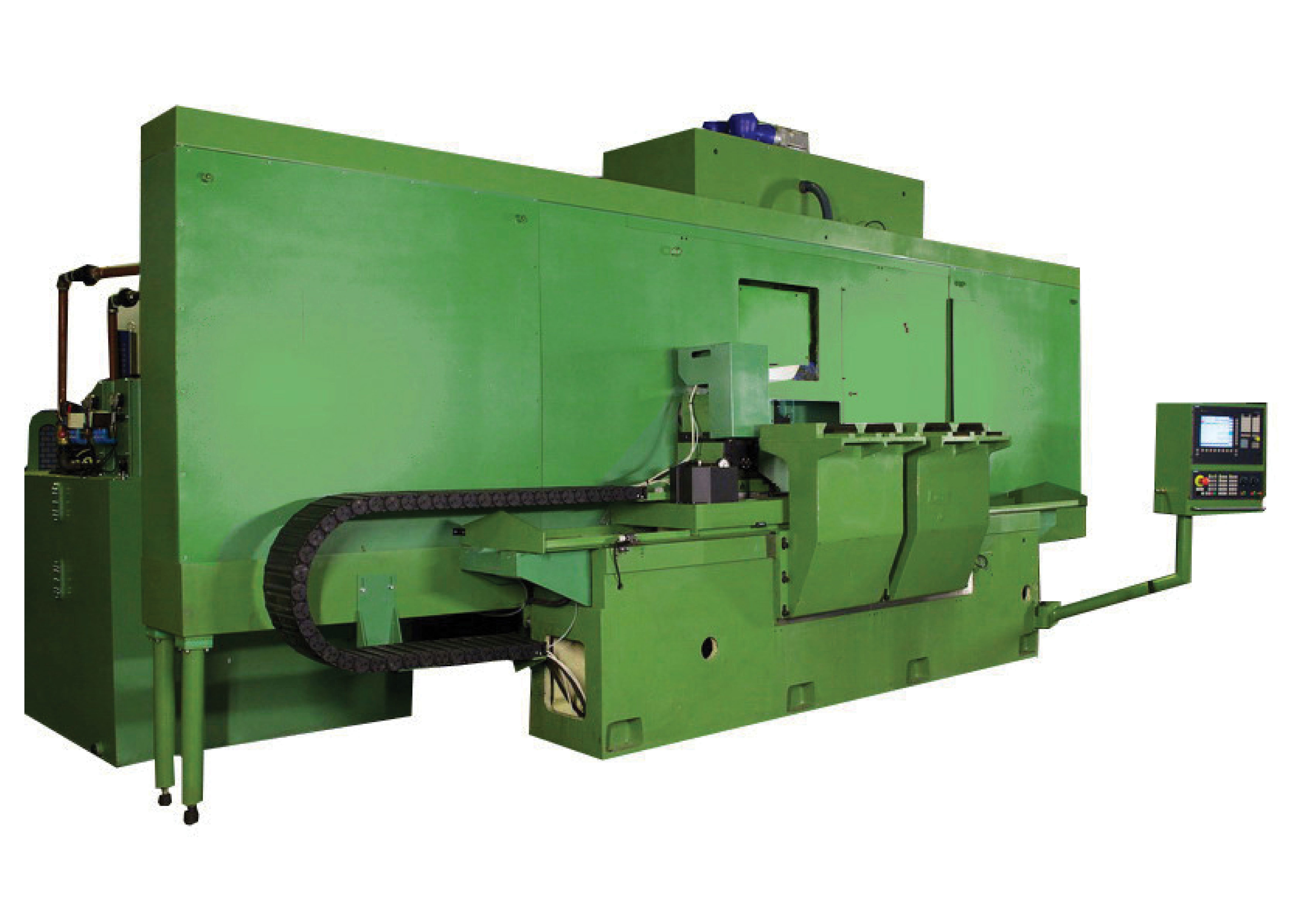 2-SPINDLE SURFACE & PROFILE GRINDING MACHINE WITH CNC OSH-233